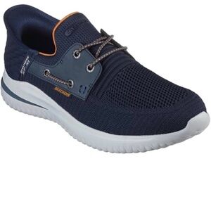 Skechers Men's Streetwear Delson 3.0 - Roth Low Profile Bungee Lace Slip-Ins